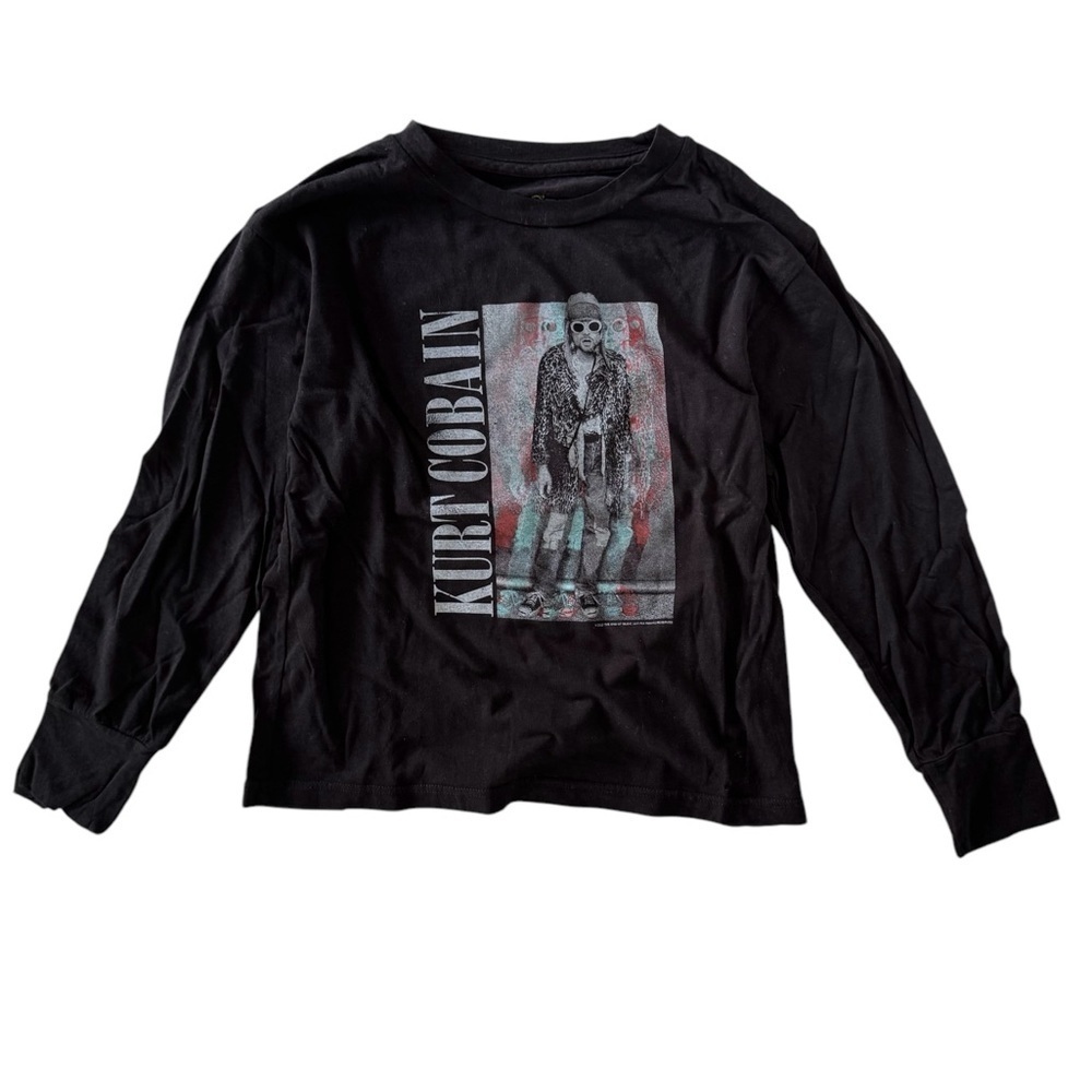 Rowdy Sprout Black Long Sleeve Graphic Tee